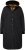 Ulla Popken 2-in-1 Quilted Fleece Lined Coat Black - Joped - 