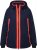 Ulla Popken HYPRAR Waterproof Triple Function Jacket Navy - Joped - 