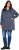 Ulla Popken Knit Fleece-Lined Jacket Navy - Joped - 