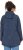 Ulla Popken Raindrop Print Longline Waterproof Jacket Navy - Joped - 