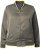 Ulla Popken Reversible Leopard Print College Collar Jacket Olive Grey - Joped - 