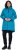 Ulla Popken HYPRAR Triple-Function Longline Jacket Turquoise - Joped - 