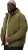 STHUGE Bomber Jacket With Hood Green - Jakid ja joped - Joped, suured suurused: 2XL – 12XL