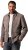 JP1880 Leather Jacket Lamskin Suede Grey - Jakid ja joped - Joped, suured suurused: 2XL – 12XL