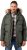 JP1880 Quilted Parka Lightweight and Warm with Faux Fur Hood Dark Green - Jakid ja joped - Joped, suured suurused: 2XL – 12XL
