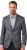 JP1880 Jacket Business Donegal Graphite Grey - Jakid ja joped - Joped, suured suurused: 2XL – 12XL