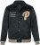JP1880 Blouson Velour with Chest Embroidery Dark Green - Jakid ja joped - Joped, suured suurused: 2XL – 12XL