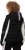 Ulla Popken HYPRAR Chevron Stripe Triple Function Quilted Fully Lined Ski Jacket Black - Joped - 