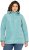 Ulla Popken Quilted Water Repellent Jacket Soft Turquoise - Joped - 