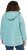 Ulla Popken Quilted Water Repellent Jacket Soft Turquoise - Joped - 