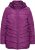 Ulla Popken Quilted Water Repellent Jacket Dark Purple - Joped - 