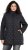 Ulla Popken HYPRAR Water-Repellent Quilted Jacket Black - Joped - 