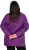 Ulla Popken HYPRAR Water-Repellent Quilted Jacket Plum - Joped - 