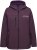 Ulla Popken HYPRAR Softshell Fleece Lined Jacket Dark Blackberry - Naiste vööd - 