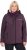 Ulla Popken HYPRAR Softshell Fleece Lined Jacket Dark Blackberry - Naiste vööd - 