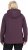 Ulla Popken HYPRAR Softshell Fleece Lined Jacket Dark Blackberry - Naiste vööd - 
