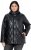 Ulla Popken Faux Leather Quilted Jacket Black - Joped - 