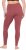 Ulla Popken Basic Stretch Knit Ankle Length Leggings Brick Red - Teksad & Püksid Suuremates Suurustes – Plus Size - 
