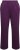 Ulla Popken Pull On Knit Straight Leg Pocket Pants Dark Blackberry - Teksad & Püksid Suuremates Suurustes – Plus Size - 