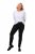 Ulla Popken Denim Look All Elastic Pocket Sienna Jeggings Black - Ulla Popken - Ulla Popken suured suurused