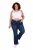 Ulla Popken Marie Fit Bootcut Stretch Jeans Blue Denim - Ulla Popken - Ulla Popken suured suurused