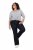 Ulla Popken Marie Fit Bootcut Stretch Jeans Dark Blue Denim - Ulla Popken - Ulla Popken suured suurused