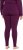 Ulla Popken Quick Dry Moisture Wicking Stretch Ski Leggings Grape Red - Teksad & Püksid Suuremates Suurustes – Plus Size - 