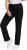 Ulla Popken Basic Mony Tapered Leg Stretch Pants Black - Teksad & Püksid Suuremates Suurustes – Plus Size - 