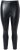 Ulla Popken Metallic Faux Leather Leggings Black - Teksad & Püksid Suuremates Suurustes – Plus Size - 