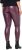 Ulla Popken Metallic Faux Leather Leggings Plum - Teksad & Püksid Suuremates Suurustes – Plus Size - 