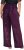 Ulla Popken Wide Leg Sequined Pants Mulberry - Teksad & Püksid Suuremates Suurustes – Plus Size - 