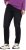 Ulla Popken Rhinestone Detail Stretch Fit Jeans Black - Teksad & Püksid Suuremates Suurustes – Plus Size - 