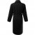 JP1880 Bathrobe Extra Soft Terry Cloth Black - Aluspesu ja ujumisriided - Aluspesu 2XL-8XL