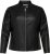 Only Carmakoma Robber Leather Jacket Black - Nahkjoped - 