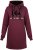 Nora Mikken KADRI Long Hoodie Burgundy - Sviitrid ja dressipluusid - 