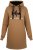 Nora Mikken KADRI Long Hoodie Camel - Sviitrid ja dressipluusid - 