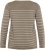 Kaffe Curve Linia Boatneck Pullover Morel Melange with Silver Lurex - Kudumid - 