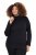 Ulla Popken Basic Long Sleeve Slim Fit Turtleneck Black - Sviitrid ja dressipluusid - Mugavad dressipluusid ja kudumid