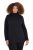 Ulla Popken Basic Long Sleeve Slim Fit Turtleneck Black - Sviitrid ja dressipluusid - Mugavad dressipluusid ja kudumid