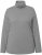 Ulla Popken Basic Long Sleeve Slim Fit Turtleneck Light Grey Melange - Sviitrid ja dressipluusid - 