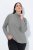 Ulla Popken Basic Long Sleeve Slim Fit Turtleneck Light Grey Melange - Sviitrid ja dressipluusid - Mugavad dressipluusid ja kudumid