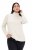 Ulla Popken Basic Long Sleeve Slim Fit Turtleneck Natural - Sviitrid ja dressipluusid - Mugavad dressipluusid ja kudumid