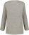 Ulla Popken Back To Basics V-Neck Relaxed Fit Cotton Tee Light Grey Melange - T-särgid - 