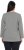 Ulla Popken Back To Basics V-Neck Relaxed Fit Cotton Tee Light Grey Melange - T-särgid - 