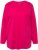 Ulla Popken Back To Basics V-Neck Relaxed Fit Cotton Tee Magenta Pink - T-särgid - 