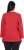 Ulla Popken Back To Basics V-Neck Relaxed Fit Cotton Tee Salsa Red - T-särgid - 