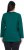 Ulla Popken Back To Basics V-Neck Relaxed Fit Cotton Tee Teal Green - T-särgid - 
