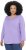 Ulla Popken Back To Basics V-Neck Relaxed Fit Cotton Tee Pale Lilac - T-särgid - 