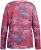 Ulla Popken Graphic Print Recycled Polyester Quick Dry Stretch Top Salsa Red - Trükitud/pildiga T-särgid naistele - 