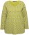 Ulla Popken Allover Graphic Long Sleeve Tee Avocado Green - Trükitud/pildiga T-särgid naistele - 